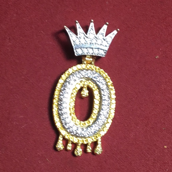 O 0 diamond pendant - Picture 4 of 8